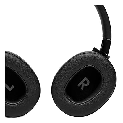 JBL Tune 710BT Wireless Over-Ear - Bluetooth Headphones with Microphone, 50H Battery, Hands-Free Calls, Portable (Black), Medium - color: Black, style: Headphones