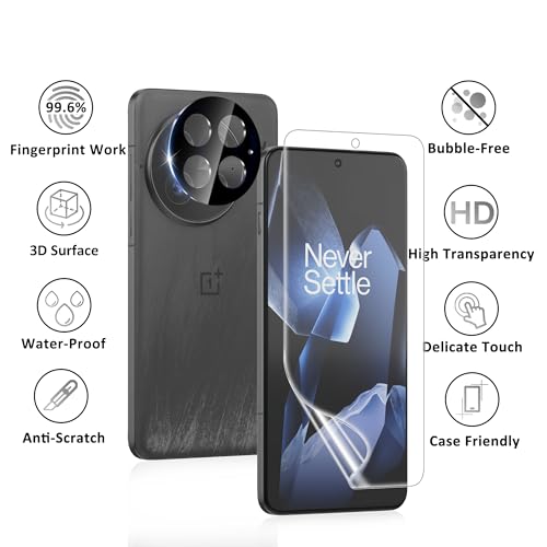 2 Pack for OnePlus 13 Screen Protector[No Glass] - size: 6.81 inch