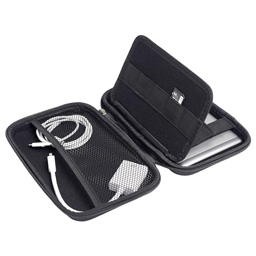 Navitech Black Hard GPS Carry Case Compatible with Garmin d?zl LGV820 HGV 8" Truck GPS Sat Nav