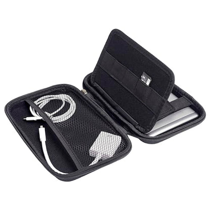 Navitech Black Hard GPS Carry Case Compatible with Garmin d?zl LGV820 HGV 8" Truck GPS Sat Nav