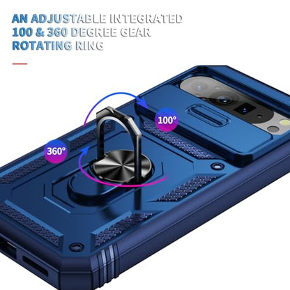 PASNEW Case for Google Pixel 9 Pro XL,6.8",Blue - color: Blue, size: Pixel 9 Pro XL (6.8 inch)