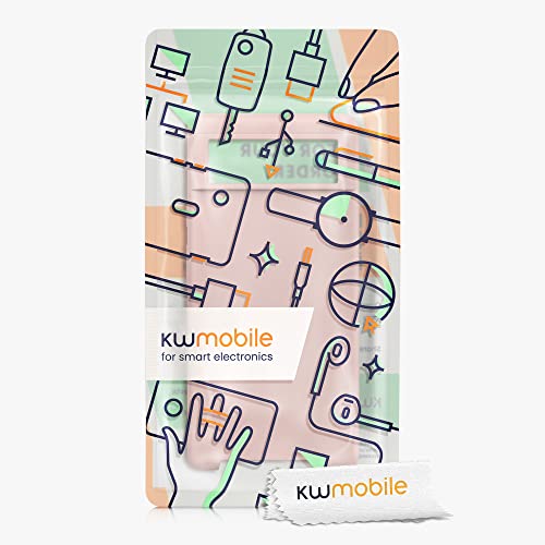 kwmobile Case Compatible with Google Pixel 6 Case - TPU Silicone Phone Cover with Soft Finish - Nude Lilac - color: Nude lilac, size: Pixel 6