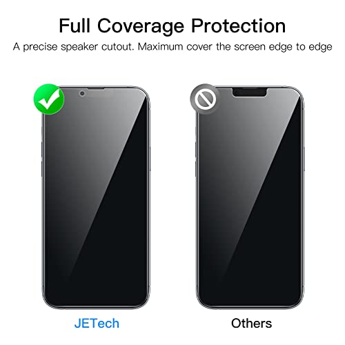 JETech Privacy Screen Protector for iPhone 13 Pro Max, 2-Pack - size: iPhone 13 Pro Max