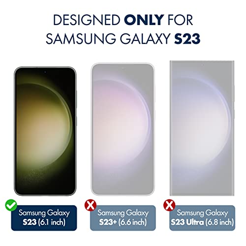 ArmorSuit 2 Pack MilitaryShield Screen Protector Designed for Samsung Galaxy S23 5G (6.1 Inch, 2023 Release) Case Friendly HD Clear Film - Made in USA - size: Galaxy S23 6.1 inch (2 Pack)