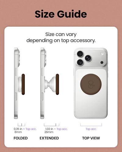 Natural Gemstone Phone Grip Collapsible Cell Phone Holder & Expanding Kickstand, Authentic Oval Crystal with Gold Edge (Rose Quartz, Adheisve Base) - color: Rose quartz