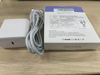 Fast Charger for iPhone 17 Pro Max, Super Fast USB C (6+6+10) FT Cables - color: Grey
