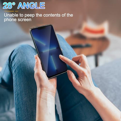 2 Pack Privacy Screen Protector for iPhone 13 Pro/ 14/13 6.1 Inch