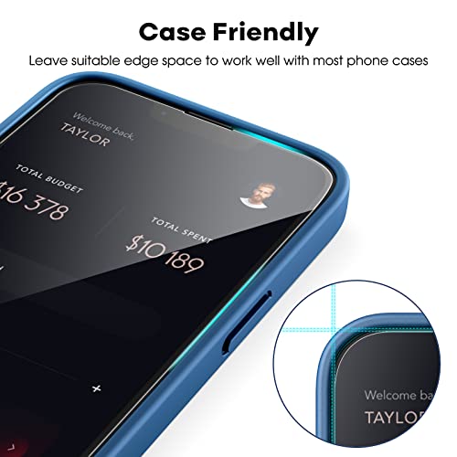 JETech Full-Coverage Screen Protector for iPhone 13 Pro Max, 3-Pack - size: iPhone 13 Pro Max