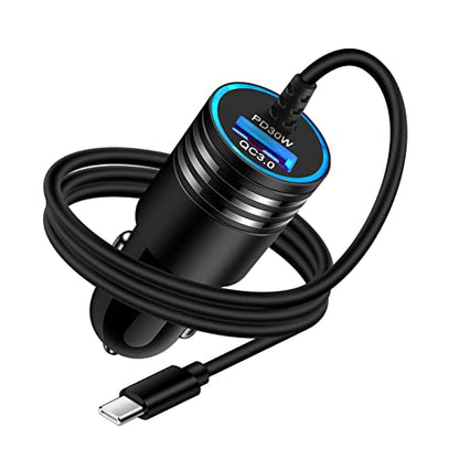 Type C Car Charger Adapter Plug USB C 48W USB Charger+USB C Cable Fast Charging Compatible for Motorola Razr/Razr+/Razr 40 50 Ultra/Edge 2024/Edge+/Edge 5G UW/G Power/G Stylus 5G 2024/5G 2024/G Play