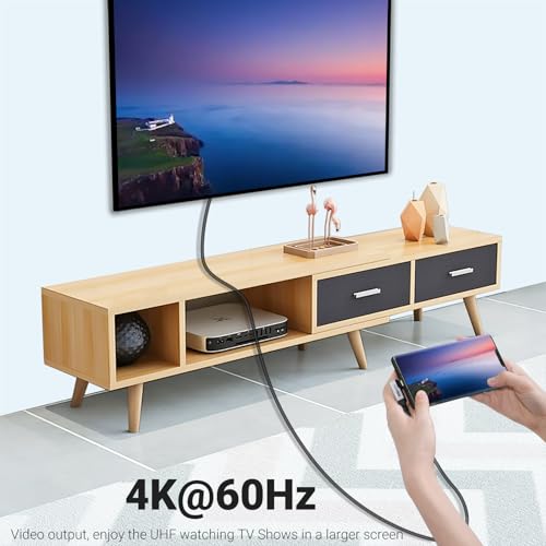 Long USB C 3.1 Data Cable Right Angle, 10FT 2 Packs, 100W Fast Charge - size: 100w - 10ft, 10ft