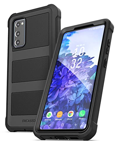 Encased Belt Case for Samsung Galaxy S20 FE with Holster Clip - Protective Full Body Rugged Case (S20-FE) - size: S20 FE
