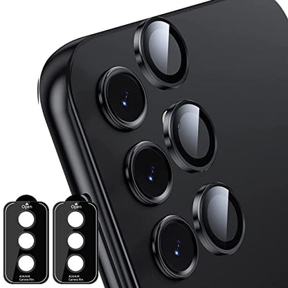 Zeking 2 Pack for Samsung Galaxy A54 Camera Lens Protector - color: Black