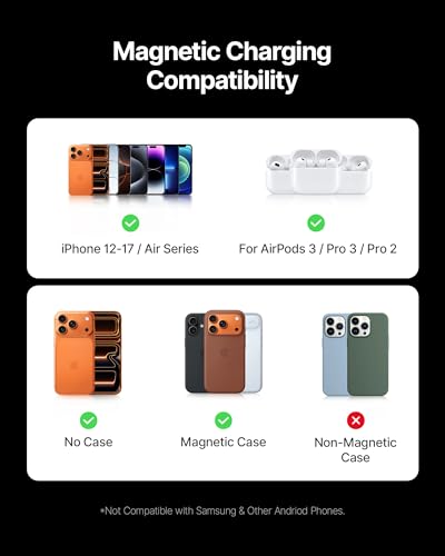 INIU Magnetic Portable Charger, Ultra Slim Qi2 Certified 10000mAh 45W Fast Charging Power Bank, Wireless Battery Pack with Foldable Stand, Phone Charger Only for iPhone 16/15/14/13/12 Series, Blue - color: Blue