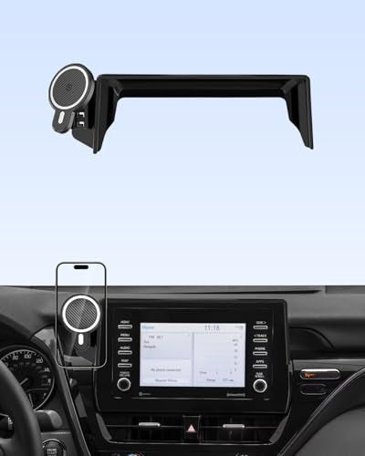 PZK Car Phone Holder for Toyota Camry 2021-2024 LE/SE/SE 7-Inch Screen Only - color: Magsafe+ Wireless Charging