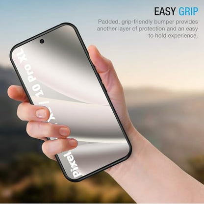 Battery Case for Pixel 9 Pro XL/10 Pro XL,10000mAh Portable Protective Wireless Case Support Carplay Compatible with Pixel 9/10Pro XL(6.8 inches) Rechargeable Extended Battery Charger Cover (Black) - size: for Pixel 9 Pro XL/10 Pro XL