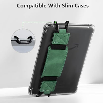 CoBak Secure Hand Strap for Ebook Reader - Versatile and Lightweight - color: Emerald-1 Pack