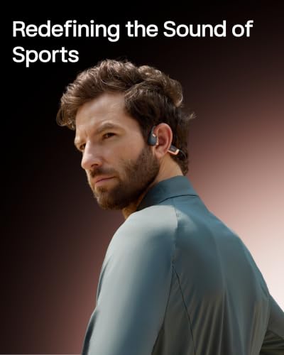 SHOKZ OpenRun Pro 2 Bone Conduction Sport Headphones, Rose Gold Gift Edition, Amazon Exclusive Rose Gold; Premium Gift Box; DualPitch Sound; Open-Ear; Smart Mic; IP55; 12H Battery - color: Rose Gold Gift Edition, size: Standard