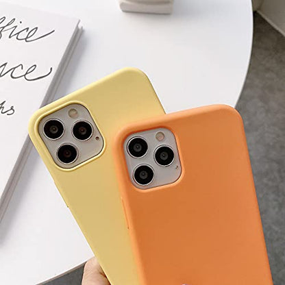 Compatible with iPhone 6/7/8/SE2/SE3,Crossbody Phone Case with Lanyard Cute Soft Silicone Case with Adjustable Shoulder Strap Shockproof Protector Compatible with Women Girls Yellow - color: Yellow, size: iPhone 6/7/8/SE2/SE3