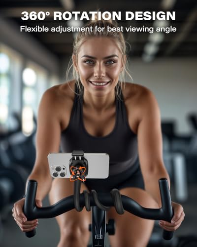 OQTIQ Treadmill Phone Holder for Peloton, Stroller, Shopping Cart