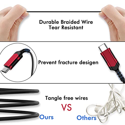 USB C Headphone Type C Earphone Magnetic Wired Earbud for iPhone 18 Pro Max