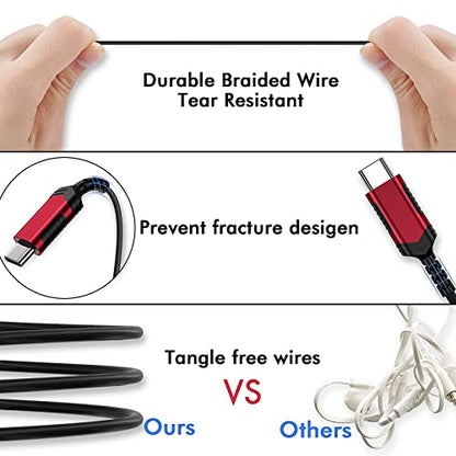 USB C Headphone Type C Earphone Magnetic Wired Earbud for iPhone 18 Pro Max