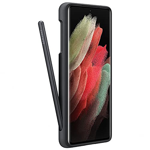 Samsung Galaxy S21 Ultra 5G Silicone Cover with S Pen Black
