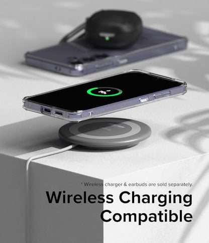 Ringke for Samsung Galaxy S24 Plus Case [Fusion Matte Clear] | Oil & Dirt Resistant, Anti-Fingerprint Technology Prevents Oily Smudges, Frosted Coating Feels Velvety Soft - size: Galaxy S24 Plus
