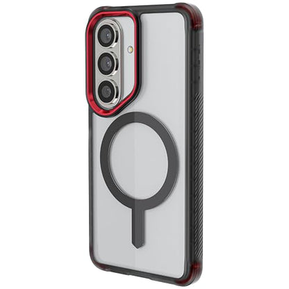 Ghostek Covert Clear Samsung S26 MagSafe Case with Magnetic Ring, Slim Thin Military Grade Shockproof Phone Cover Compatible with 2026 Galaxy S26 (6.3") (Smoke) - color: Smoke, size: Galaxy S26