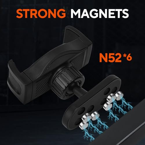 Magnetic Phone Holder for Gym, 360° Adjustable - size: A- Magnet Phone Holder