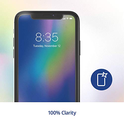 max Protection HD Screen Protection - 2 Pack - Tempered Glass Screen Protector - Made for Apple iPhone 11 Pro, iPhone Xs and iPhone X - Case Friendly (990104696) - size: iPhone 11 Pro