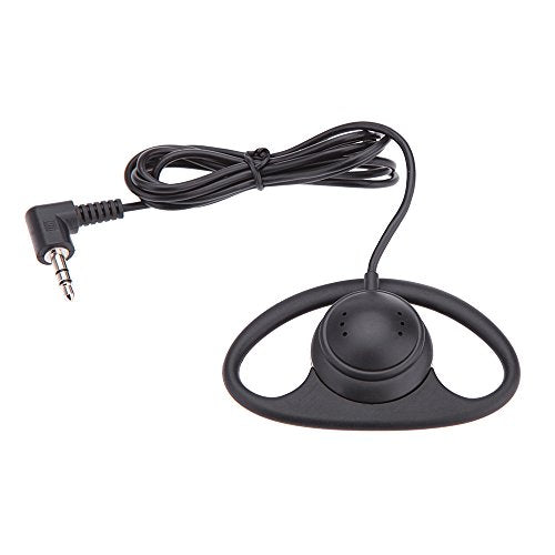 Andoer Single Side Headset Headphone Dual Channel Earphone 3.5mm Plug for Laptop PC Skype VoIP ICQ (1PCS)