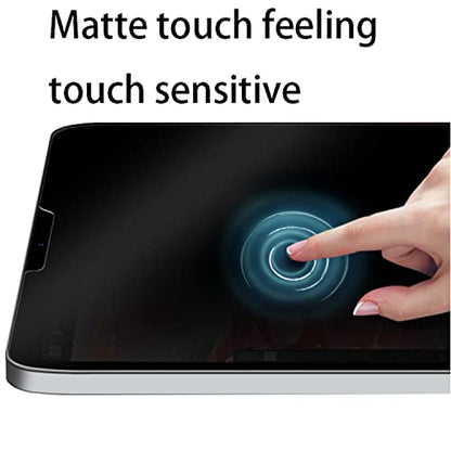 Privacy Anti-Glare Screen Protector Anti-Spy Soft Film Suit for iPad Pro 11 inch 2022/2021 / 2020 (4th/3rd/2nd Generation) Matte Anti-Peeping
