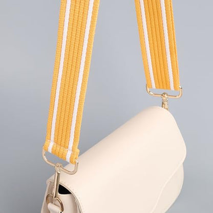chushui Clip and Go Strap for Phone with Wallet Crossbody, Adjustable Anti-Theft Cell Phone Lanyard,Purse Strap with Zippered Pouch, for Women - color: Yellow + Bee + Phone Shim (Adjustable)