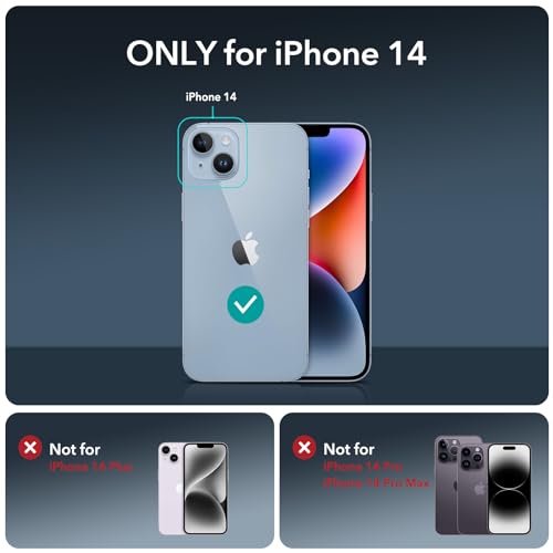 ESR 3+1 Pack for iPhone 15 Pro Screen Protector, Align Frame
