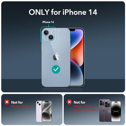 ESR 3+1 Pack for iPhone 15 Pro Screen Protector, Align Frame