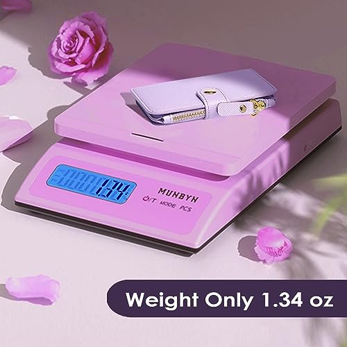 M-Plateau RFID Blocking Keychain Wallet With Leather Wrist Strap | Keychain Wristlet, Womens Card Holder with Zipper Coin Pocket and ID Window - color: Lavender