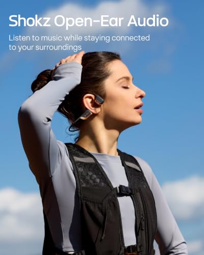 SHOKZ OpenRun Pro 2 Mini Bone Conduction Sport Headphones, Rose Gold Gift Edition, Amazon Exclusive Rose Gold; Premium Gift Box; DualPitch Sound; Open-Ear; Smart Mic; IP55; 12H Battery - color: Rose Gold Gift Edition, size: Mini