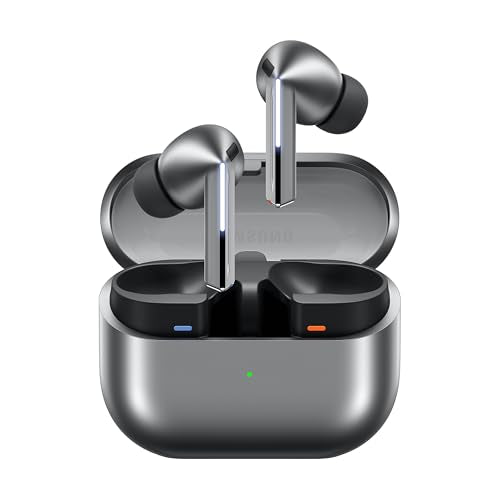 Samsung Galaxy Buds 3 Pro AI True Wireless Bluetooth Earbuds, Noise Cancelling, Sound Optimization, Redesigned Comfort Fit, Silver [US Version, Amazon Exclusive, 2Yr Warranty] - color: Silver, style: Buds 3 Pro
