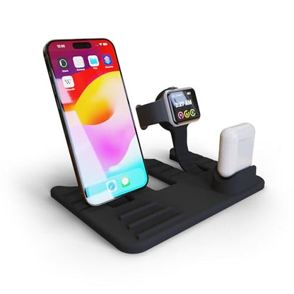 3-in-1 Foldable MagSafe Charging Stand for iPhone, AirPods & Apple Watch