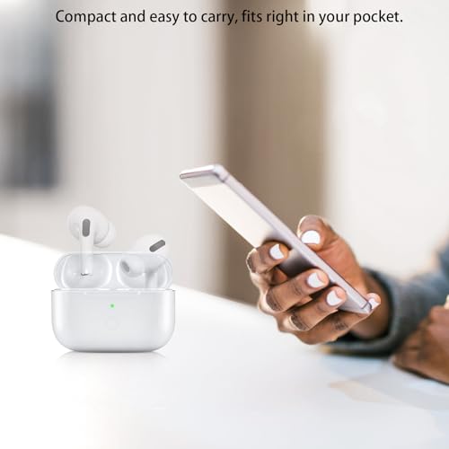 Wireless Charging Case Compatible with AirPod Pro 3, Air Pod Pro 3rd Generation Charger Case Replacement with Bluetooth Pairing Function, No Earbuds,White - color: White Air Pod Pro 3 Charging Case