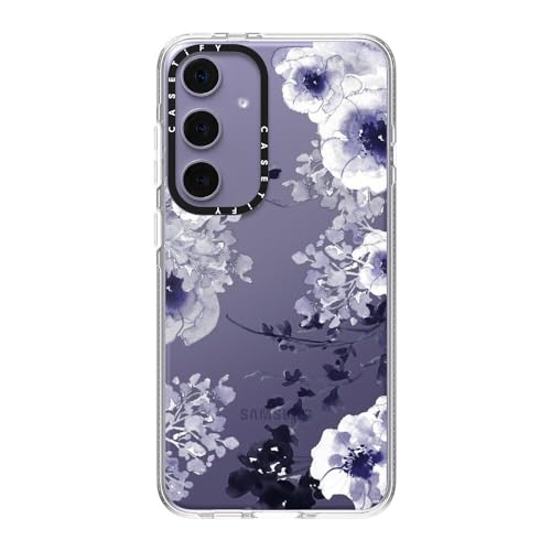 CASETiFY for Galaxy S24+ Case - Impact Clear | Not Yellowing | 6.6 ft. Drop Protection | BLUE SPRING | Clear - color: BLUE SPRING, size: Galaxy S24+