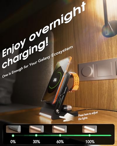 Magnetic Wireless Charging Station for Galaxy Not for Watch 9/Ultra 2