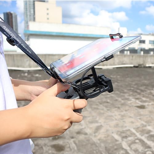 Drone Tablet Mount, Adjustable 4.7-12.9" Bracket for DJI Controllers