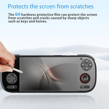 NOUKAJU [1Pack] Screen Protector for AYN Odin 3, HD Protective Film,6h Hardness,Scratch,Anti-Fingerprin,Protective Film for AYN Odin 3 Gaming Consoler(Not tempered glass)