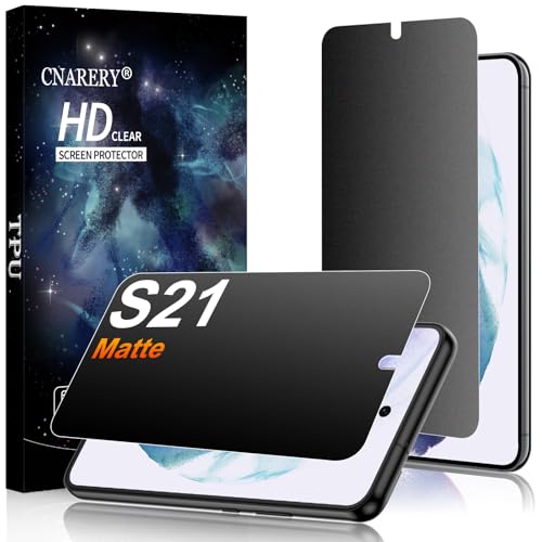 2 Pack for Samsung Galaxy S21 Matte Privacy Screen Protector 6.2 Inch[Not Glass], Anti-Scratch, Anti-Glare, Support fingerprint Unlock - size: Samsung Galaxy S21 6.2 Inch