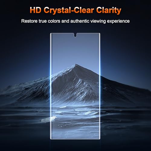 [3 Pack] for Galaxy S26 Ultra Matte TPU Screen Protector (Not Glass), Fingerprint Sensor Compatible, Anti-Glare, Touch Sensitive, Self-Healing, Full Adhesive Flexible Film