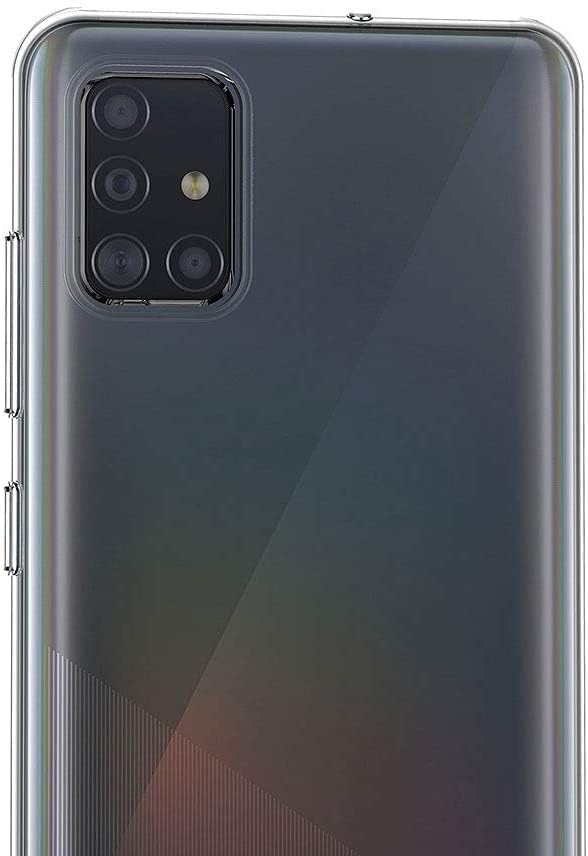 MaiJin Case for Samsung Galaxy A51 5G (6.5 inch) Soft TPU Rubber Gel Bumper Transparent Back Cover