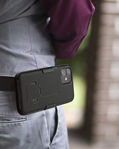 Encased DuraClip Holster for iPhone 12 Case with Belt Clip (iPhone 12) - size: iPhone 12