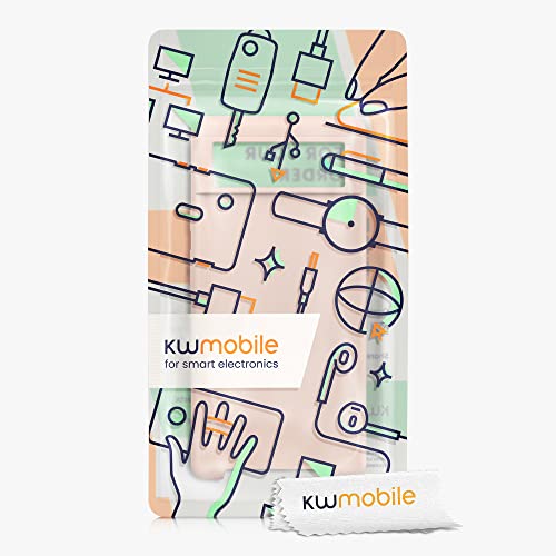 kwmobile Case Compatible with Google Pixel 6 Case - TPU Silicone Phone Cover with Soft Finish - Coconut Swirl - color: Coconut Swirl, size: Pixel 6