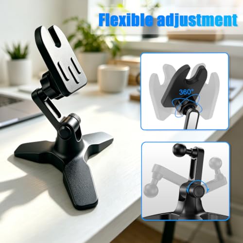 Desk Cell Phone Holder for Pop Socket Stand Users